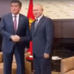Путин забыл имя президента Кыргызстана