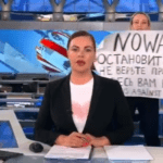 Марина Овсянникова и протест на Первом канале
